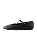 Next Next Ballerina met riempjes 'Forever Comfort' zwart
