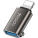 Yesido Adaptateur OTG Lightning - USB-A GS14, Noir