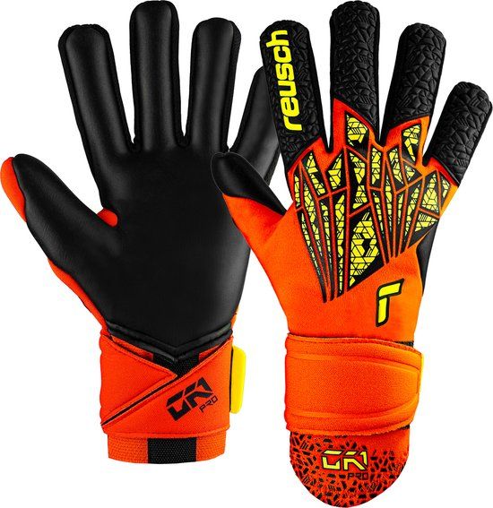 Reusch GK1 Pro Voetbalhandschoenen - Oranje-geel - Volwassenen