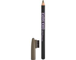 Maybelline New York Quick Shaper Wenkbrauwpotlood - Bruin - 3 stuks