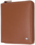 Golden Head Leren portemonnee Polo RFID Protect RV-Kombischeintasche 3302 Cognac bruine