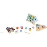 LUPILU® Boîte de jeu et d'apprentissage en bois (18-24 mois)
