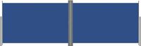 vidaXL - Windscherm - uittrekbaar - 200x600 cm - blauw