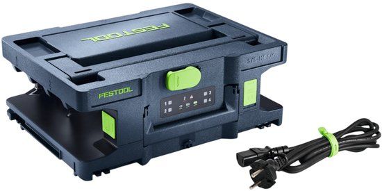 Festool Accessoires Festool SYS-MC 6/4 Viervaks snellader in systainervorm - 578489