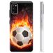 Samsung Coque Samsung Galaxy A41 en TPU - Ballon Enflammé