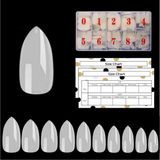 Goodbitz® Nageltips Almond 500 stuks