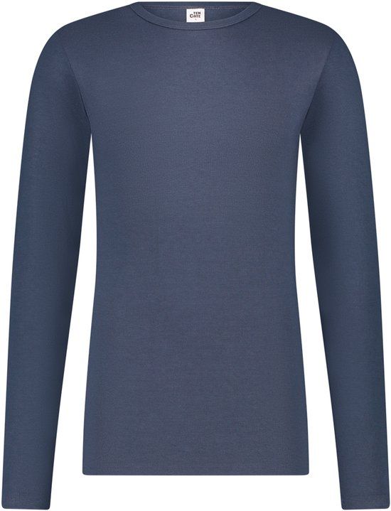 Ten Cate thermo long sleeve navy voor Heren | Maat XXL