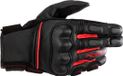 Alpinestars Phenom Leren Handschoenen Zwart Fel Rood - Maat 2XL