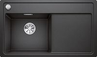 BLANCO Silgranit spoelbak, 848x498 mm, met afvoerbediening, InFino, antraciet
