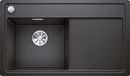 BLANCO Silgranit spoelbak, 848x498 mm, met afvoerbediening, InFino, antraciet
