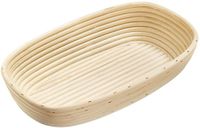 Westmark Proefmandset, 2 delen, ovaal, rotan/katoen, licht beige/beige