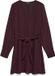 VERO MODA Vmpearl Ls Short Dress Wvn Dames Jurk M Winetasting