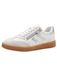 Marco Tozzi Damessneakers, wit/zilver, 39 EU