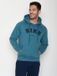Greenbomb Sweat à capuche Vélo Voyage Trek Tidal Blue XXL Hommes Coton biologique Manches longues Logo 2026 Carry Over