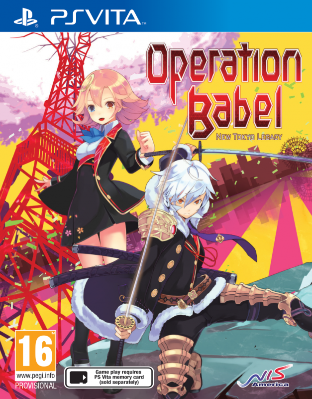 NIS Operation Babel: New Tokyo Legacy PlayStation Vita