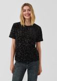 s.Oliver T-shirt met pailletten voor dames, 9999