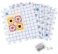 Icecat Set de 4 plaques de feutre, 28 cm, avec 100 T-broches