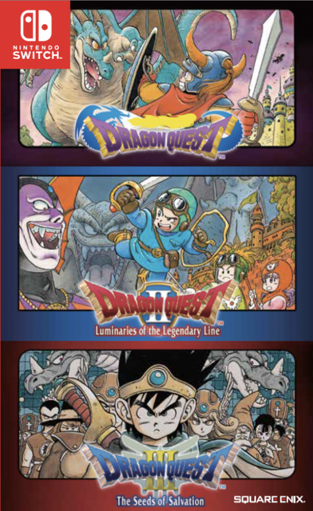 Square Enix dragon quest collection (1+2+3) Nintendo Switch