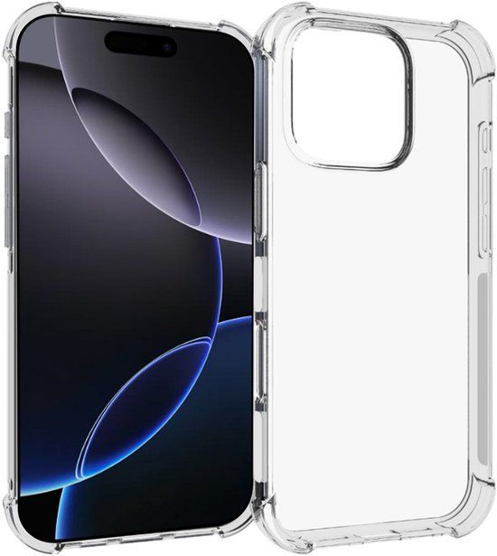 imoshion Shockproof Case voor de Apple iPhone 16 Pro - Transparant