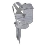 Boppy Comfygrow Babydrager eenvoudig te dragen, verstelbaar, ergonomische voorkant van de moeder met hoofd- en neksteun, verstelbare arm- en zithoogte, katoen, 3-15 kg, 0 maanden +