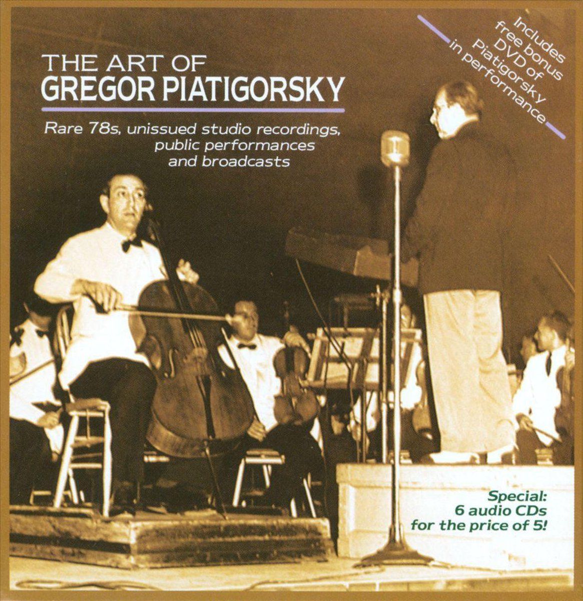 OUTHERE The Art Of Gregor Piatigorsky - Muziek