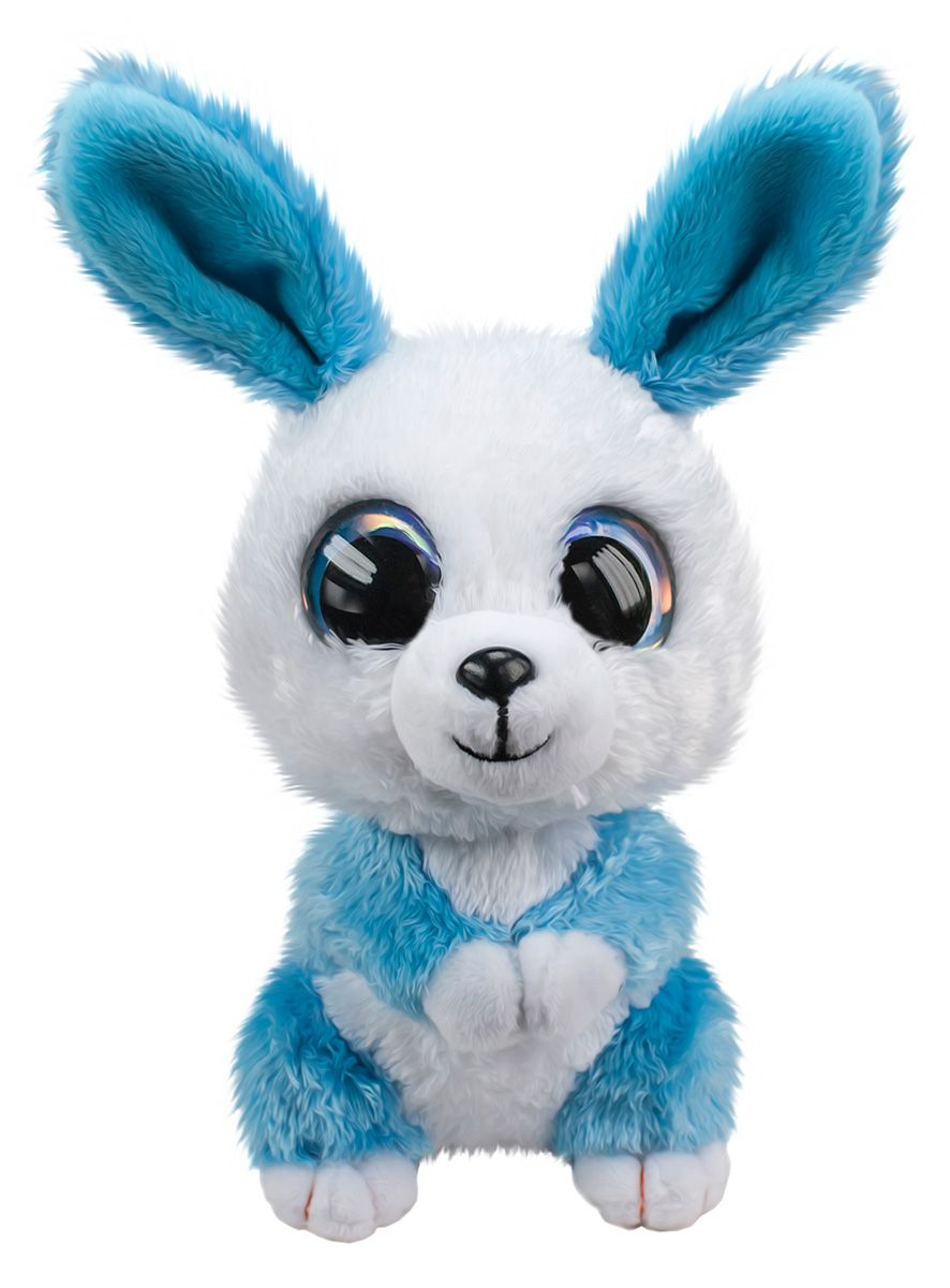 Lumo Stars Bunny Ice Classic 15cm - Knuffel - Wit/Blauw