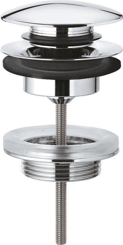 GROHE Lineare New Wastafelkraan XS - Chroom - Met Push Open Waste