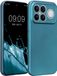 kwmobile metallic telefoonhoesje van TPU - geschikt voor Xiaomi Poco F8 Ultra - Flexible case voor smartphone - In Metallic carabisch blauw