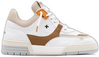 Newlab Trainers NL12 Unisex Volwassenen Wit/Bruin Maat 42