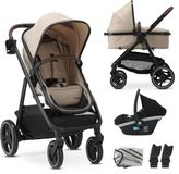 Mooiys Luca Kinderwagen 3-in-1 Nougat