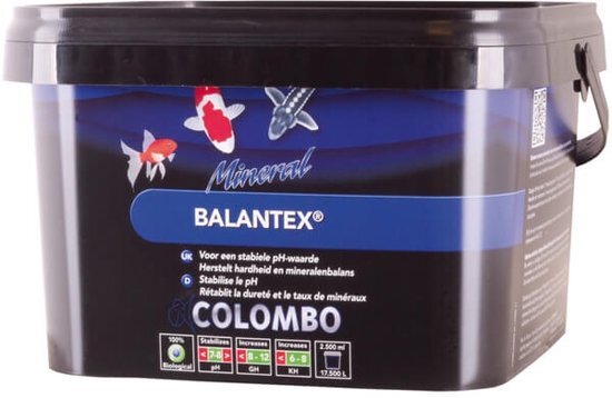 Colombo Balantex 2500 Ml Voor een sterke pH-waarde. Herstelt hardheid en de mineralenbalans