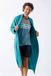 Hajo peignoir éponge homme turquoise - Bleu - Taille - 50