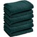 Spa Emeraude Serviette Invité - Coton Pur - 30 x 50 cm - 400 g/m² - Lot de 6