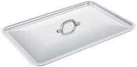 Pentole Agnelli Family Cooking aluminium rechthoekig draaibaar deksel, afmetingen 40 x 29 cm, zilver