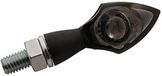 HIGHSIDER Pen Head LED Clignotant Noir/Fumée Simple LED, E-approuvé (set)