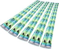 VEVOR Zwembadgewichtzakken, Set Van 5, 240x30 Cm, 0,3 Mm Dikke Pvc-Waterzakken Met Reflecterende Strips en Lekvrije Schroefsluiting, Groen