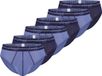 sloggi Heren slip / onderbroek 6 pack men Start blauw/donkerblauw XL