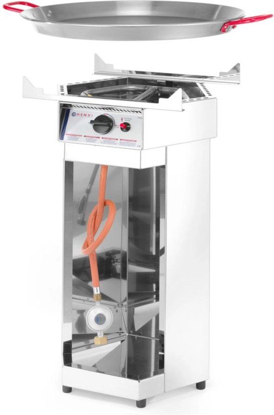 Hendi FIESTA 600 Gas Barbecue - Stainless Steel - 4800W