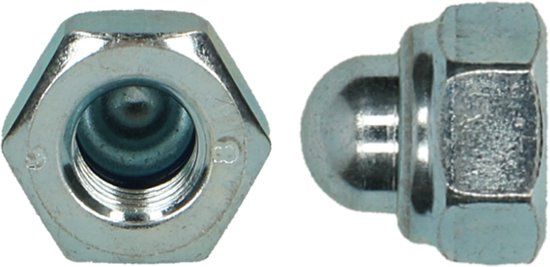 pgb-Europe PGB-FASTENERS Zelfborgende dopmoer DIN 986 M16 Zn | 50 st