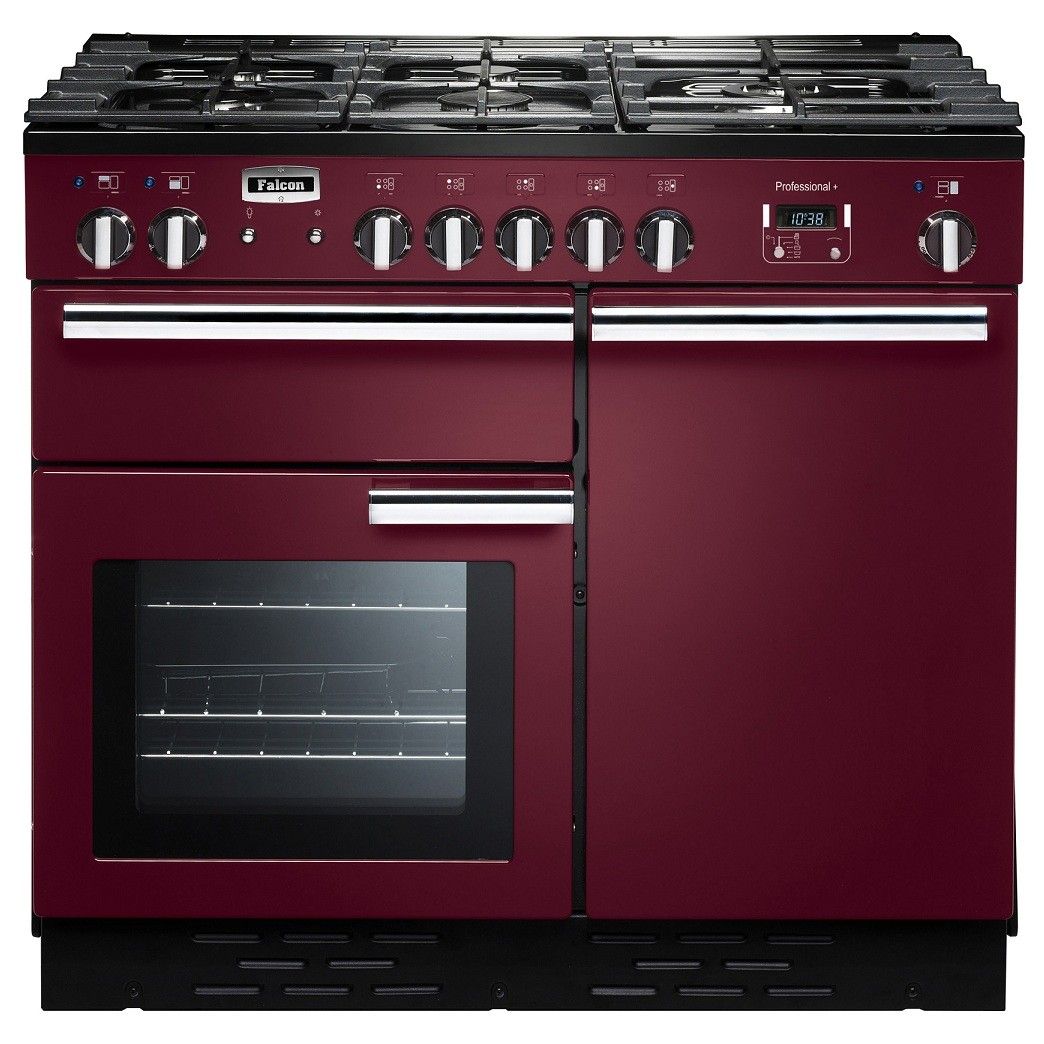 Falcon PROP100DFCYCEU - Fornuis - 100 cm - Rood