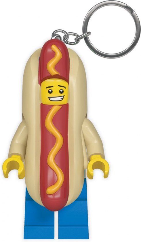 LEGO Iconic Hotdog Man LED Keychain