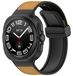 Wigento Samsung Galaxy Watch Ultra 47mm: Magnetische, opvouwbare band in lichtbruin