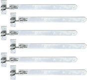 Alberts 846022 heng | recht, uiteinde afgerond, verstelbaar met 30 mm | galvanisch verzinkt, gechromateerd | 460 x 40 mm | Set van 6