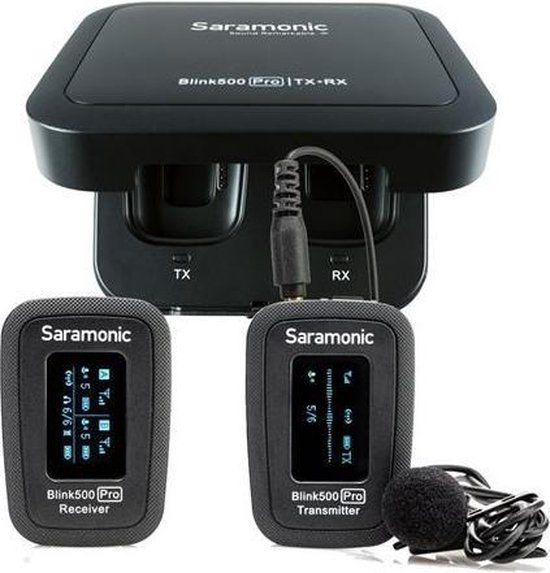 Saramonic Blink 500 Pro B1 - Draadloze Lavalier Microfoon Set