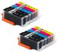 Canon 10 cartouches d'encre pour Canon PGI-550/CLI-551 XL