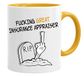 Acen Merchandise F**King Great Insurance Taxateur - Novelty 325 ml Premium Kwaliteit Werk Humor Mok & Geschenkdoos Set Thee Koffie Kantoor Werk Thuis