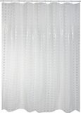 MSV Bristol Douchegordijn Wit – PVC Douchegordijnen 180x200 cm – Waterafstotend en Eenvoudig te Reinigen