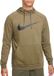 Nike Dri-FIT Hoodie Heren - Maat L - Groen/Zwart