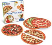 Learning Resources Magnetic Pizza Fractions - 6+