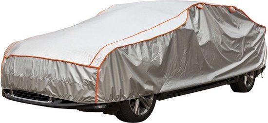 Carpoint Hagelbeschermhoes Maat L - Autohoes tegen Hagel - 480x177x119cm - Hagelhoes